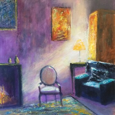 Peinture intitulée "Salon 2" par Anne Vignau, Œuvre d'art originale