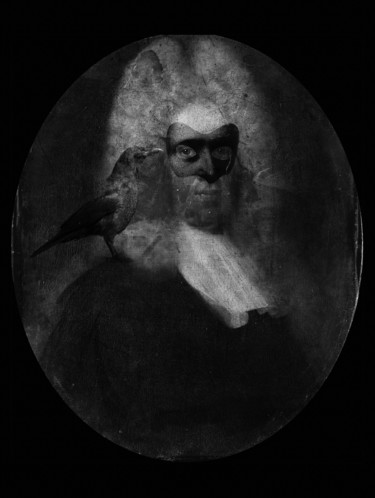 Arte digitale intitolato "dark portrait #07" da Andrea Pisano, Opera d'arte originale, Pittura digitale