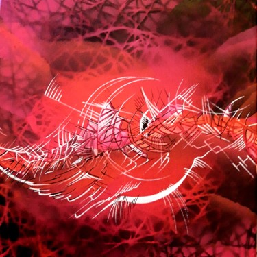 Peinture intitulée "Neuro logique" par Stephane Heckel, Œuvre d'art originale, Acrylique