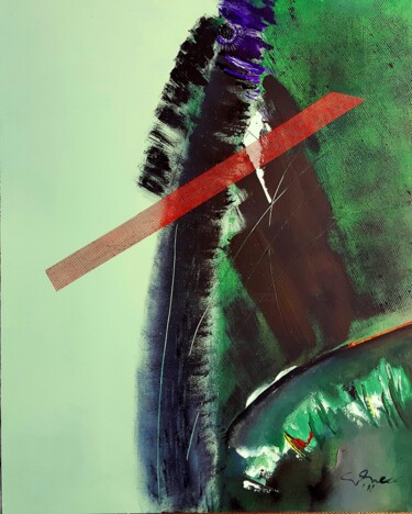 Textures##2 绘画 标题为“Textures##2” 由Giovanni Primo Greco, 原创艺术品, 搪瓷