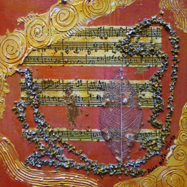 Painting titled "cache cache avec Mo…" by Alice Biais-Bélard, Original Artwork, Acrylic