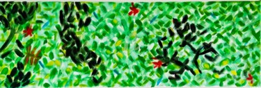 Peinture intitulée "Primary one" par Isabelle Lucas, Œuvre d'art originale, Huile
