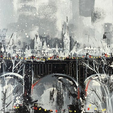 London Festive Lights C01N06 绘画 标题为“London Festive Ligh…” 由Irina Rumyantseva, 原创艺术品, 丙烯