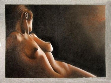 Dessin intitulée "Nu 4" par Marcel Boos, Œuvre d'art originale