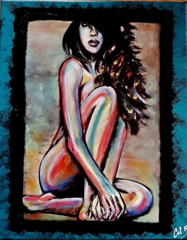 " Virgin " Peinture intitulée "" Virgin "" par Cel . B, Œuvre d'art originale, Huile