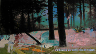 Printmaking titled "I’d found a really…" by Michel Tabanou, Original Artwork, Digital Print