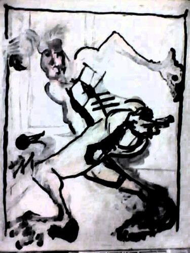 finger-you-painting-early.jpg Painting titled "finger-you-painting…" by Robert Witherspoon, Original Artwork