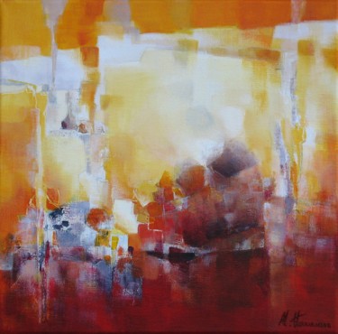 Réjouissance Peinture intitulée "Réjouissance" par Anne-Lise Hammann, Œuvre d'art originale, Acrylique