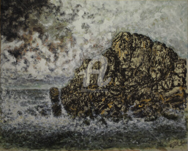 Peinture intitulée "être-peut être" par Thomas Eeckman, Œuvre d'art originale