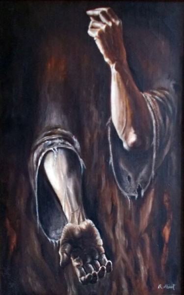 绘画 标题为“Give, for Christ's…” 由Владимир Абаимов, 原创艺术品, 油