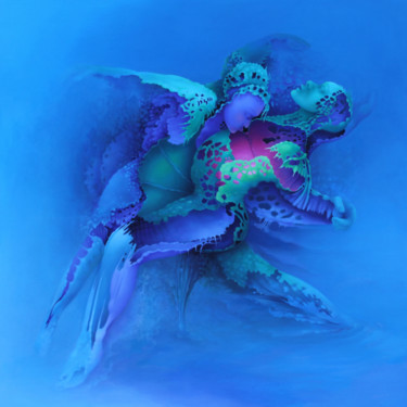 Pittura intitolato "Silence" da Symona Colina, Opera d'arte originale, Olio