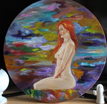 Bathsheba Peinture intitulée "Bathsheba" par Margarita Makarova, Œuvre d'art originale, Huile