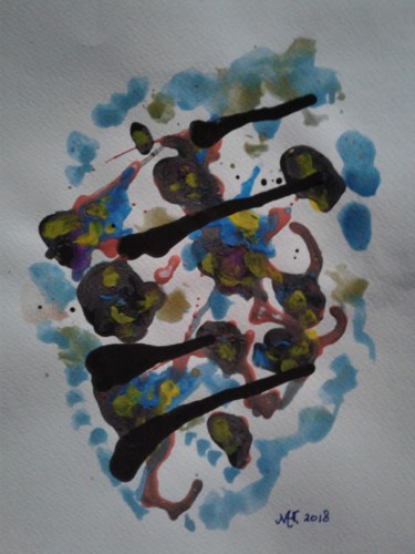 Schilderij getiteld "20181127-163853.jpg" door Marianne Huizinga, Origineel Kunstwerk