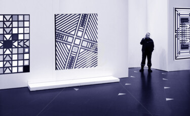 Photographie intitulée "LE GARDIEN DU MUSÉE" par Jean-Marc Philippe (Jimpy), Œuvre d'art originale, Photographie numérique