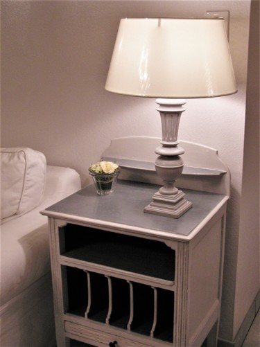 Design mit dem Titel "Lampe balustre Henr…" von Lin-Et-Patine, Original-Kunstwerk, Leuchte