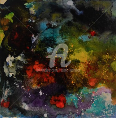 Peinture intitulée "Positive Attitude 18" par Frederic Janssens (Fredj), Œuvre d'art originale, Acrylique