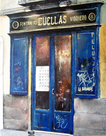 Antigua Fontaneria Cuellas-Madrid Peinture intitulée "Antigua Fontaneria…" par Tomás Castaño, Œuvre d'art originale, Huile