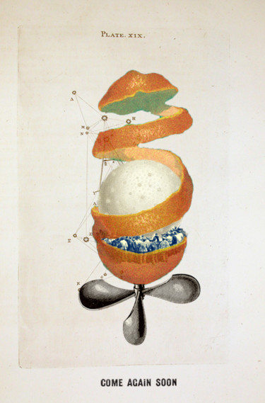 Arts numériques intitulée "Come again soon" par Solange Gautier, Œuvre d'art originale, Collages
