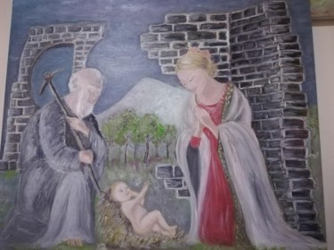Pittura intitolato "ave1.jpg" da Carla Totta, Opera d'arte originale