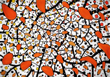Pittura intitolato "Sound and vision" da Riccardo Capparella (Ticco), Opera d'arte originale, Acrilico