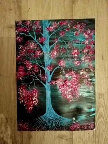 L arbre sur papier A3