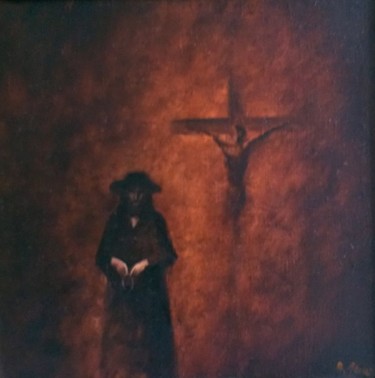 Loneliness. Одиночество Painting titled "Loneliness. Одиноче…" by Vladimir Abaimov, Original Artwork, Oil