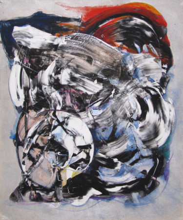 Painting titled "Armor of the Modern…" by Dmitri Matkovsky, Original Artwork, Acrylic