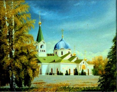 绘画 标题为“City Gilding. Город…” 由Владимир Абаимов, 原创艺术品, 油