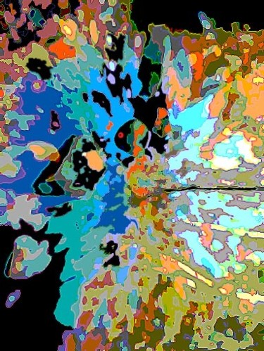 Arts numériques intitulée "Reflèts" par Michel Maréchal, Œuvre d'art originale