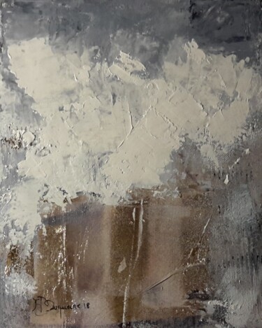 Peinture intitulée "le vase de cuivre" par Jean-Pierre Duquaire, Œuvre d'art originale, Acrylique