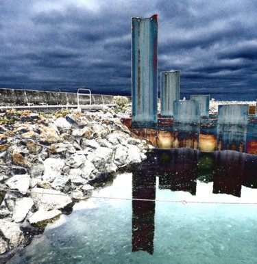 Palplanches en reflets