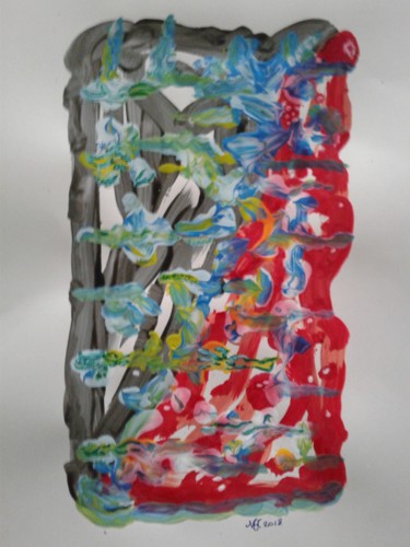 Schilderij getiteld "20181207-104452.jpg" door Marianne Huizinga, Origineel Kunstwerk