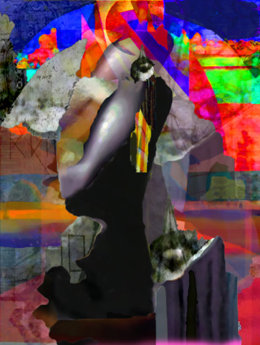 数字艺术 标题为“The Music Makers an…” 由Devorah Rosen, 原创艺术品, 数字油画