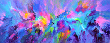 Painting titled "Happy Harmony IX -…" by Tiberiu Soos, Original Artwork, Acrylic