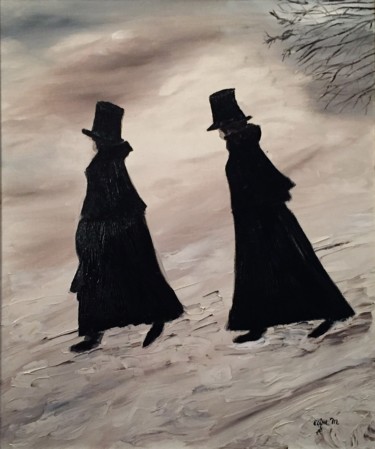 Evgheni Oneghin.jpg Peinture intitulée "Evgheni Oneghin.jpg" par Eliza Matica, Œuvre d'art originale, Huile