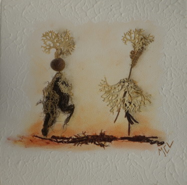 Collages intitulée "Saga 197CL" par Martine Capdeville-Lacomme, Œuvre d'art originale, Collages