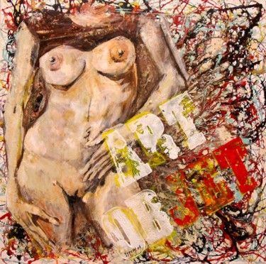Peinture intitulée "Art objet" par Jypc, Œuvre d'art originale
