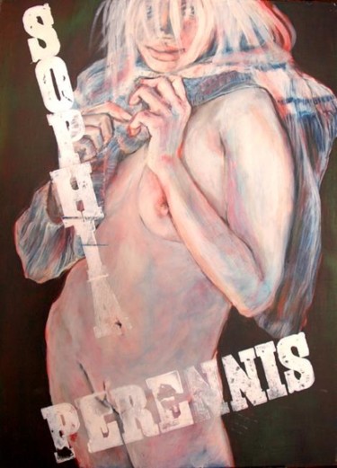 Peinture intitulée "Sophia" par Jypc, Œuvre d'art originale