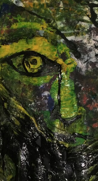 T'es pas beau t'es Munch Peinture intitulée "T'es pas beau t'es…" par Francisco Mendes, Œuvre d'art originale, Acrylique