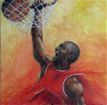 绘画 标题为“Basket” 由Marc Haumont, 原创艺术品, 油