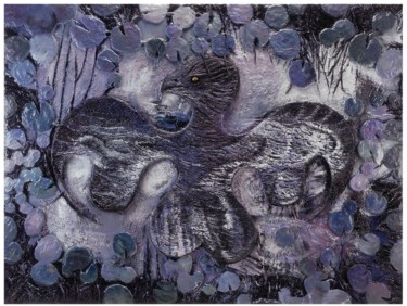 Peinture intitulée "CAPTURE" par André Carpin, Œuvre d'art originale, Huile