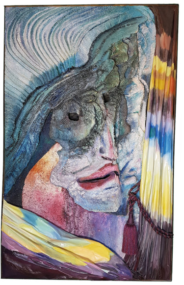 Peinture intitulée "COMEDIA" par André Carpin, Œuvre d'art originale, Huile