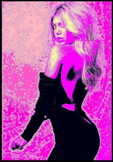 Wanda PINK MaNARA Arte digitale intitolato "Wanda PINK MaNARA" da Simone Lazzarini, Opera d'arte originale, Pittura digitale