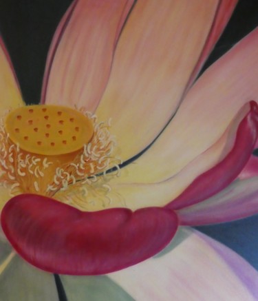 绘画 标题为“Lotusblüte” 由Urs, 原创艺术品, 丙烯