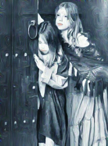 Arts numériques intitulée "Sous  la porte coch…" par Emma Laflute, Œuvre d'art originale, Photo montage
