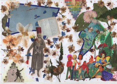 Collages intitolato "Beyond tomorrow." da Phil Colisov, Opera d'arte originale, Altro
