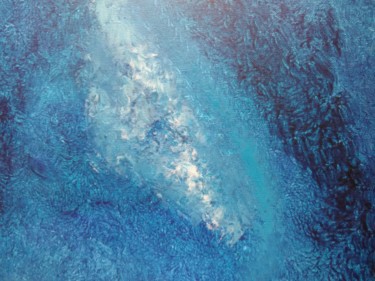 Peinture intitulée "La mer#artistsuppor…" par Marion Myriam, Œuvre d'art originale, Acrylique
