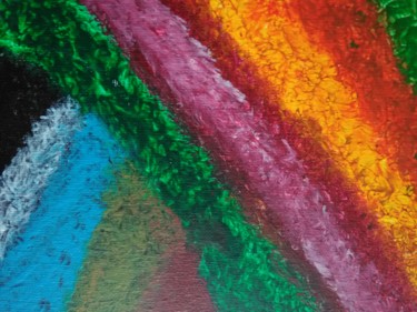 Peinture intitulée "Tout en couleur" par Marion Myriam, Œuvre d'art originale, Acrylique