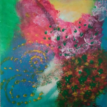 Peinture intitulée "img-20181230-144911…" par Marion Myriam, Œuvre d'art originale, Acrylique