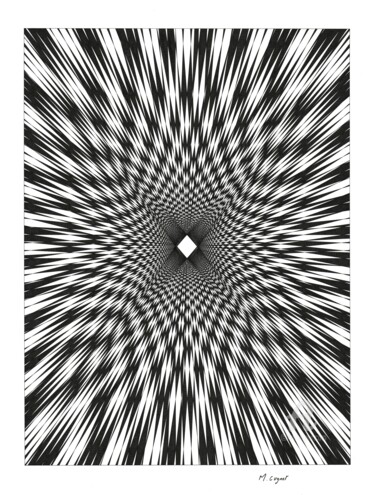 Dessin intitulée "019.jpg" par Michaël Cugnet, Œuvre d'art originale, Encre